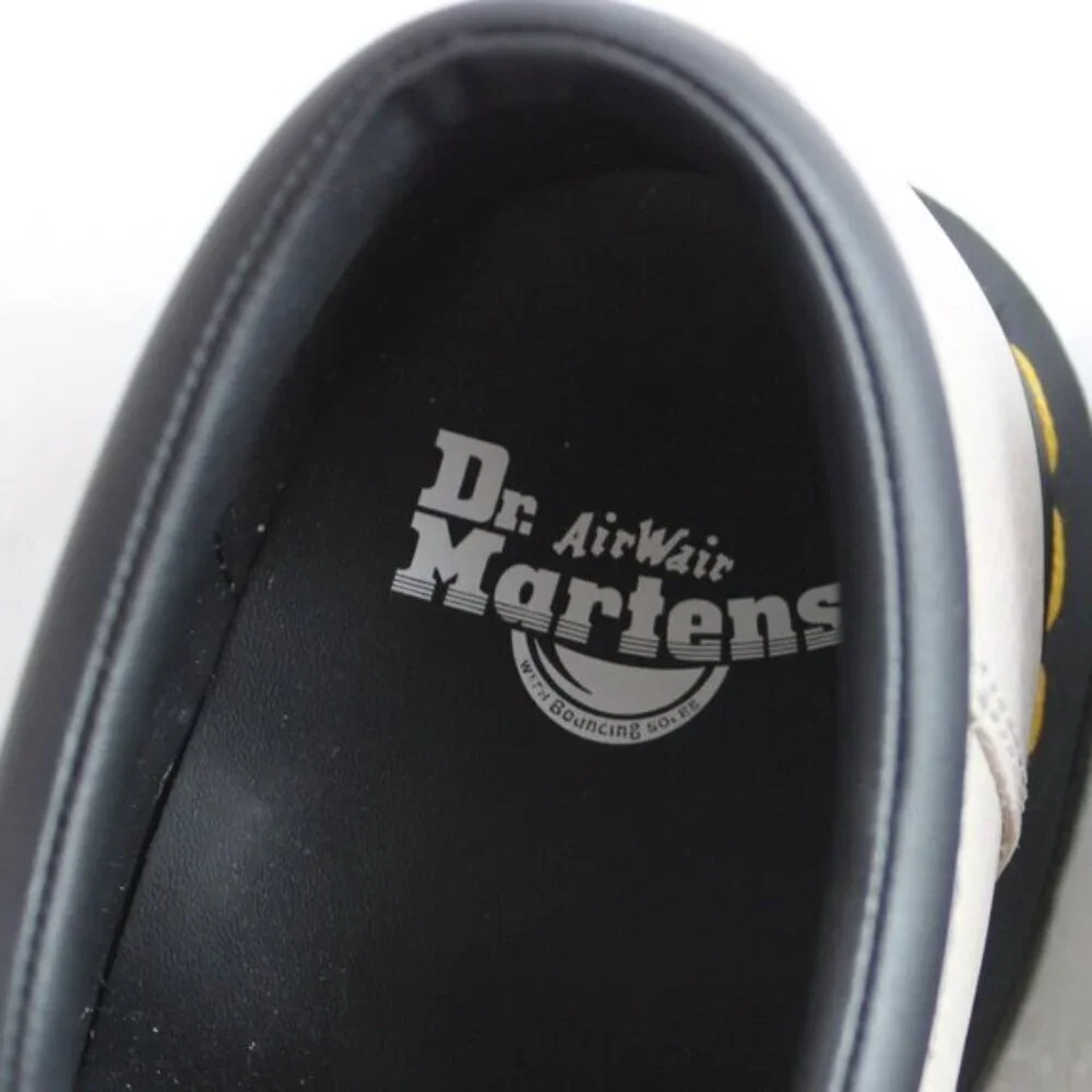 Dr. Martens 8053 Quad Retro Vintage Taupe Platform Derby Oxfords, Size 10